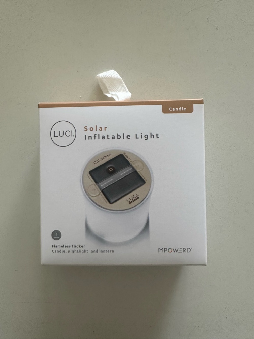 New MPOWERD Luci Original Solar Powered Inflatable Light